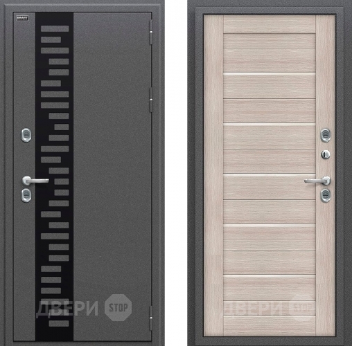 Входная металлическая Дверь Bravo Оптим Термо 222 Капучино в Краснознаменске
