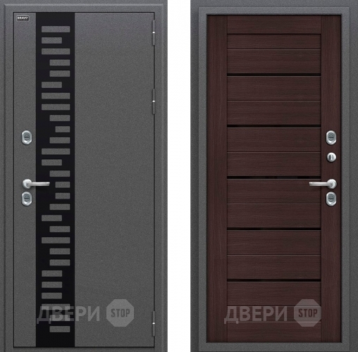 Входная металлическая Дверь Bravo Оптим Термо 222 Венге в Краснознаменске