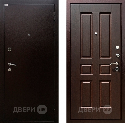 Входная металлическая Дверь Ратибор Комфорт Орех премиум в Краснознаменске