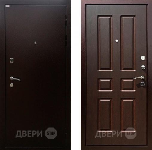 Входная металлическая Дверь Ратибор Комфорт Орех премиум в Краснознаменске