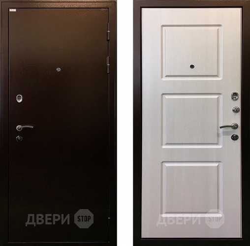 Входная металлическая Дверь Ратибор Трио Лиственница Беж в Краснознаменске