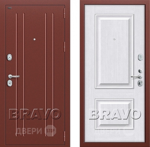 Входная металлическая Дверь Groff Т2-232 Milk Oak в Краснознаменске