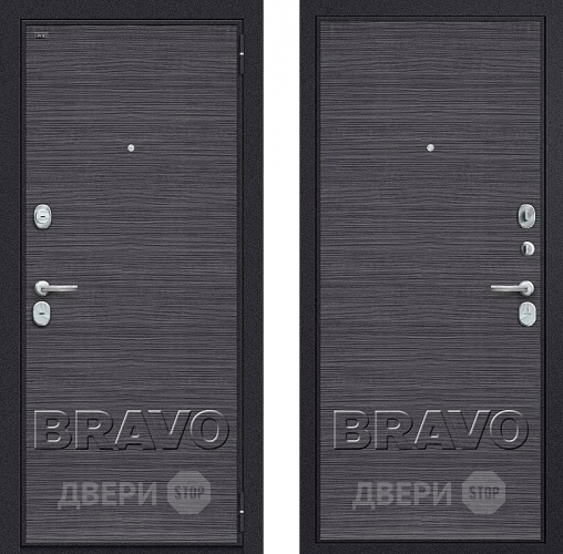 Входная металлическая Дверь Groff Т3-300 Black Wood в Краснознаменске
