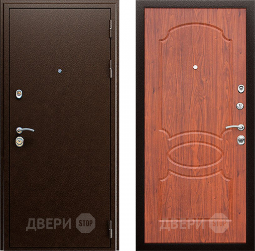 Входная металлическая Дверь Йошкар Грация Орех темный в Краснознаменске