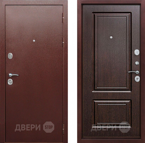 Входная металлическая Дверь Цитадель Толстяк 10см Антик Венге в Краснознаменске