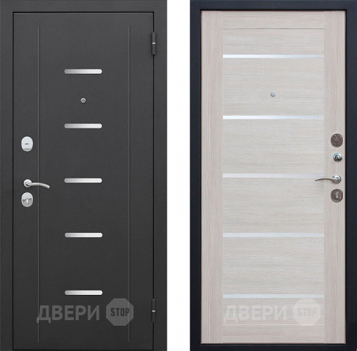 Входная металлическая Дверь Цитадель Гарда 7,5см Муар Лиственница беж в Краснознаменске