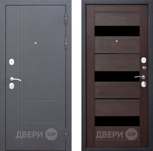 Входная металлическая Дверь Цитадель Троя 10см Серебро Темный кипарис в Краснознаменске