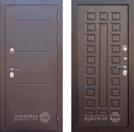 Дверь Цитадель Isoterma Медный антик/Венге в Краснознаменске