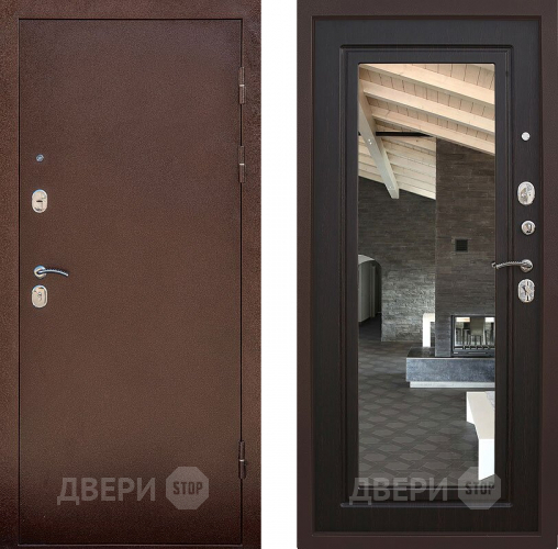 Дверь Снедо Сити Венге с зеркалом в Краснознаменске