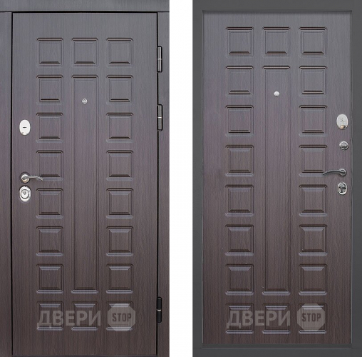 Входная металлическая Дверь Снедо S01 2К Венге  в Краснознаменске