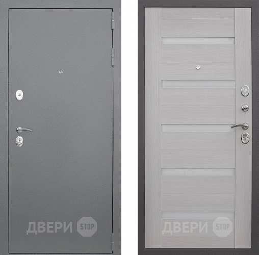 Входная металлическая Дверь Снедо Люкс Белая Лиственница 3К в Краснознаменске