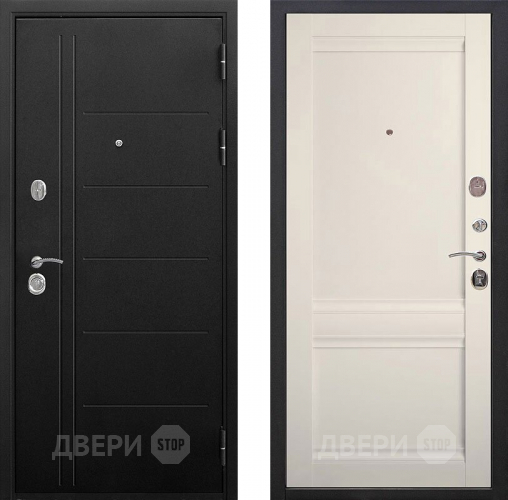 Входная металлическая Дверь Цитадель Троя 10см Муар Эш вайт в Краснознаменске