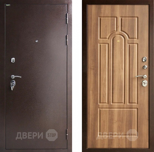 Входная металлическая Дверь Шелтер (SHELTER) Гестия Орех санрайз в Краснознаменске