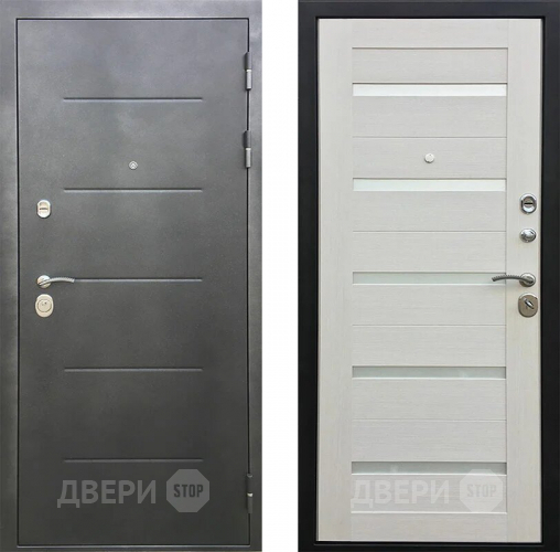 Входная металлическая Дверь Шелтер (SHELTER) Сити Лиственница белая в Краснознаменске