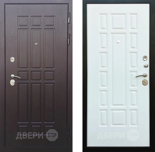 Дверь Шелтер (SHELTER) Квадро Белый ясень в Краснознаменске