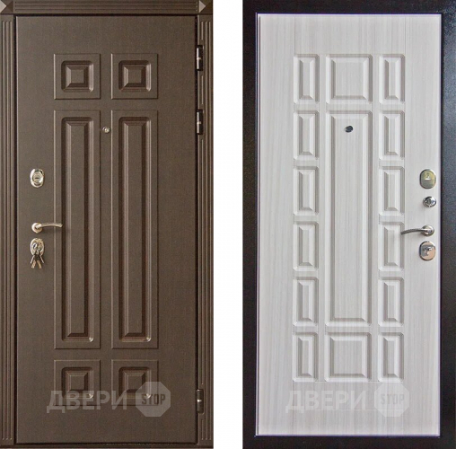 Входная металлическая Дверь Шелтер (SHELTER) Марсель Сандал белый в Краснознаменске