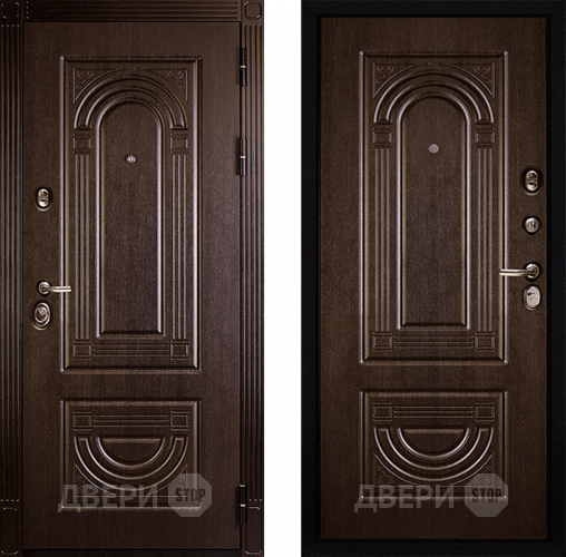 Входная металлическая Дверь Сударь МД-32 Венге в Краснознаменске