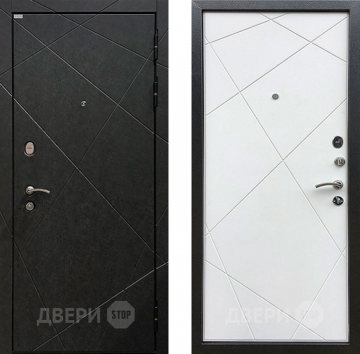 Входная металлическая Дверь Ратибор Эстет 3К Силк сноу в Краснознаменске