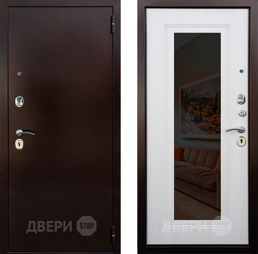 Дверь Снедо Патриот зеркало Белая Лиственница в Краснознаменске