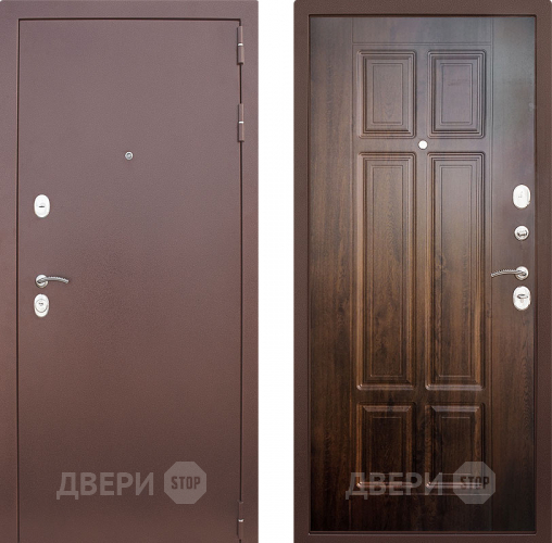 Входная металлическая Дверь Снедо Т30 3К Vinorit Грецкий орех в Краснознаменске