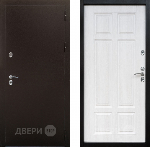 Входная металлическая Дверь Сибирь Термо Дуб филадельфия крем  в Краснознаменске