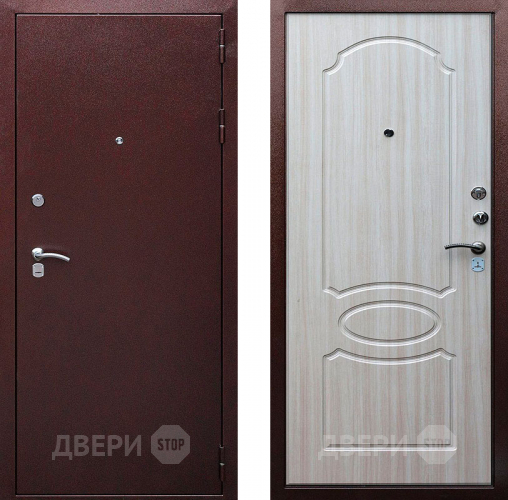 Входная металлическая Дверь Райтвер К7 Беленый дуб в Краснознаменске