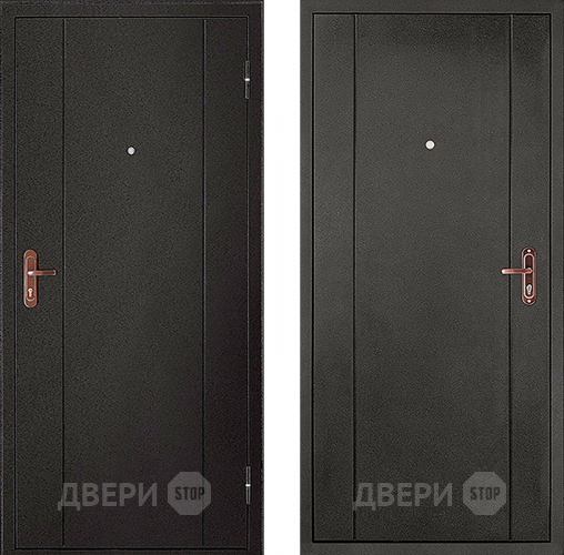 Входная металлическая Дверь Форпост Модель 51 Черный антик в Краснознаменске
