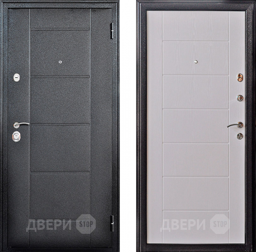 Входная металлическая Дверь Форпост Квадро 2 Беленый дуб в Краснознаменске
