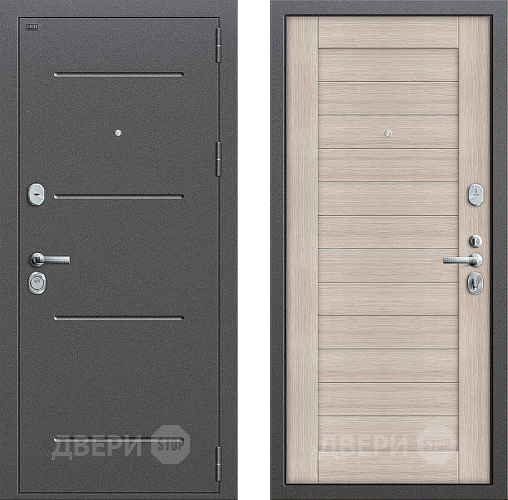 Входная металлическая Дверь Groff Т2-221 Cappuccino Veralinga в Краснознаменске