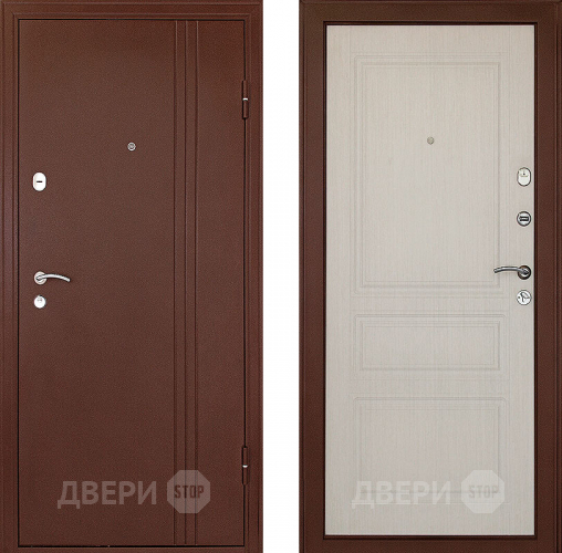 Входная металлическая Дверь Форпост Турин Беленый дуб в Краснознаменске