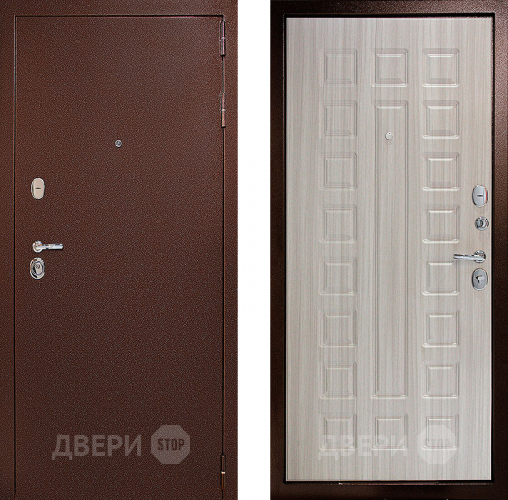 Входная металлическая Дверь Дверной Континент Рубикон - 1 Сандал Белый в Краснознаменске