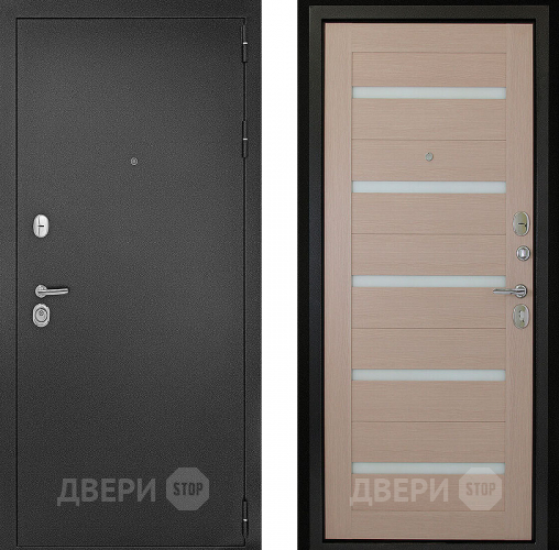 Входная металлическая Дверь Дверной Континент Рубикон - 1 Царга Капучино в Краснознаменске