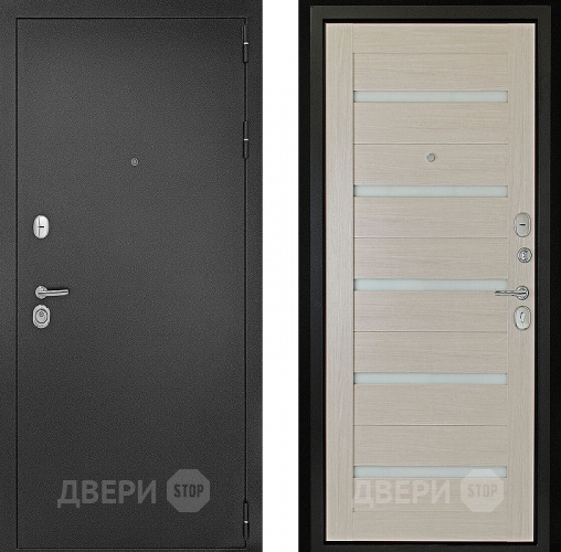 Входная металлическая Дверь Дверной Континент Рубикон - 1 Царга Лиственница в Краснознаменске