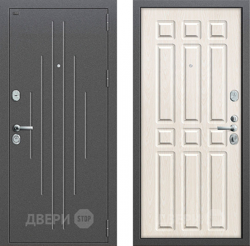 Входная металлическая Дверь Groff P2-215 Белёный Дуб в Краснознаменске