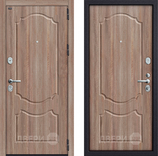 Входная металлическая Дверь Groff P3-310 Темный Орех в Краснознаменске