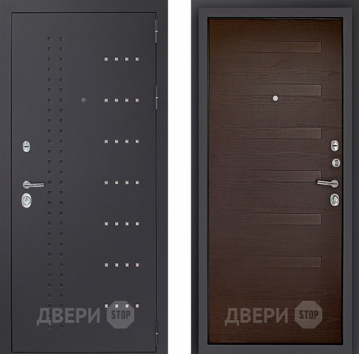 Входная металлическая Дверь (Дверной Континент) Тренто Венге в Краснознаменске