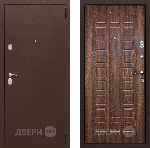 Входная металлическая Дверь Престиж 100 Дуб коньячный в Краснознаменске