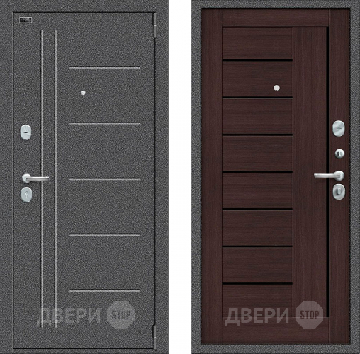 Входная металлическая Дверь Bravo Porta S-2 109/П29 Венге в Краснознаменске