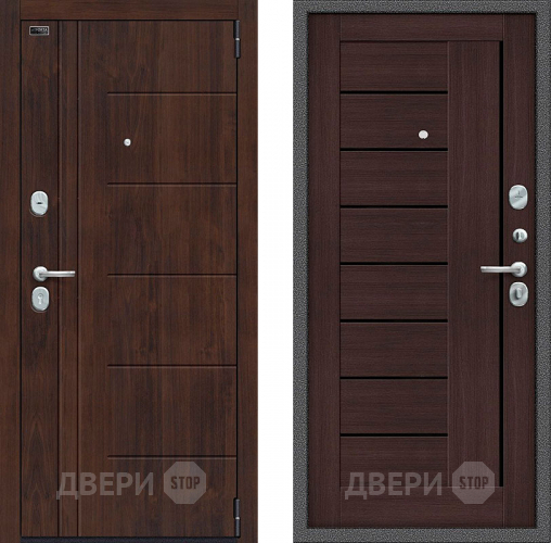 Входная металлическая Дверь Bravo Porta S-3 9/П29 Венге в Краснознаменске