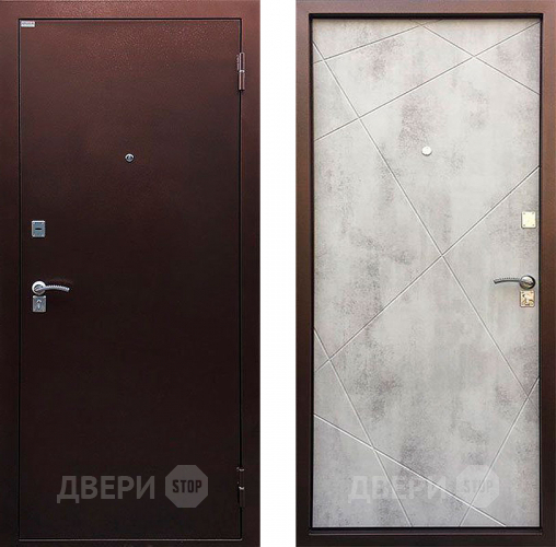 Входная металлическая Дверь Ратибор Рубеж Бетон светлый в Краснознаменске