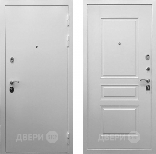 Дверь Ратибор Бланко 3К Белый матовый в Краснознаменске