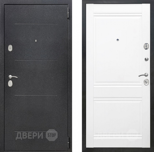 Входная металлическая Дверь Престиж Люкс Х1 Белый матовый в Краснознаменске