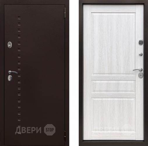 Входная металлическая Дверь Престиж Термо Классик Дуб филадельфия крем в Краснознаменске