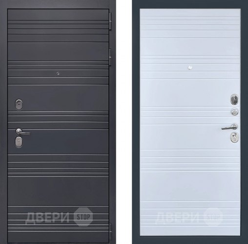 Входная металлическая Дверь Престиж Лига Белый матовый в Краснознаменске