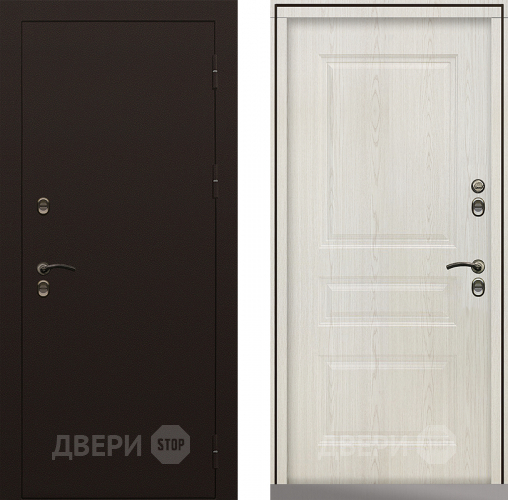 Входная металлическая Дверь Сибирь Термо-Стандарт сосна прованс в Краснознаменске
