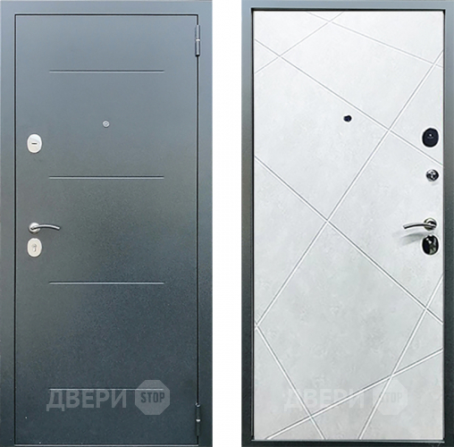 Входная металлическая Дверь Престиж Люкс Бетон в Краснознаменске