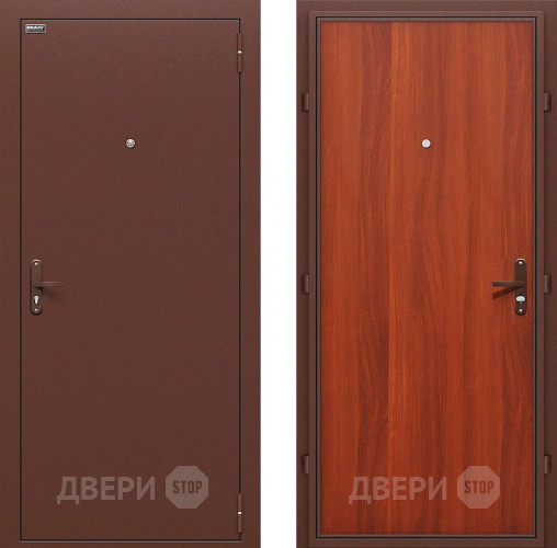 Входная металлическая Дверь Bravo Оптим Эконом в Краснознаменске