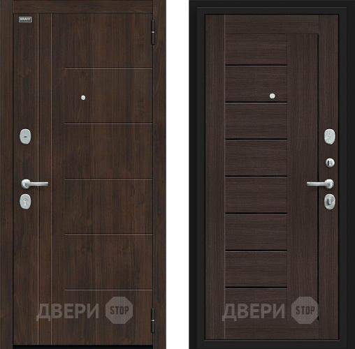 Входная металлическая Дверь Bravo Морден Kale Almon/Wenge Veralinga в Краснознаменске
