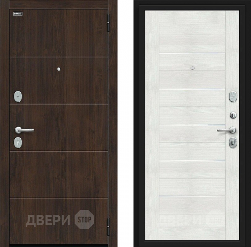 Входная металлическая Дверь Bravo Прайм Kale Almon/Bianco Veralinga в Краснознаменске