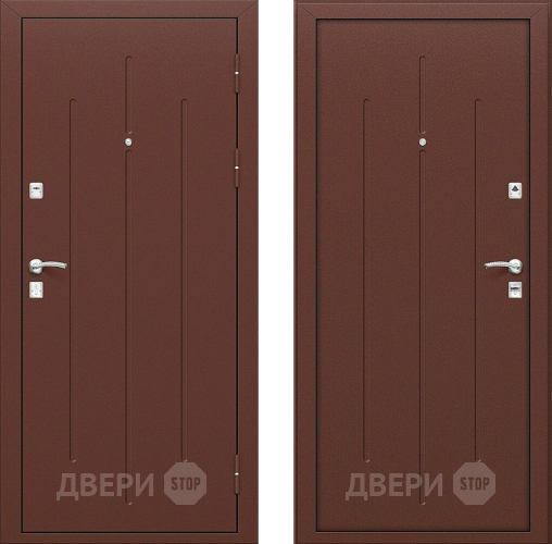 Входная металлическая Дверь Bravo Стройгост 7-2 Металл в Краснознаменске